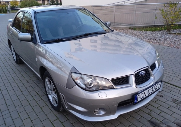 Subaru Impreza cena 39900 przebieg: 81000, rok produkcji 2006 z Warszawa małe 497